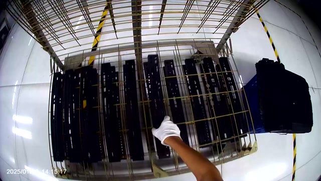 Parts Transfer to Conveyor