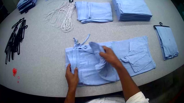 Pants Folding and Hanging