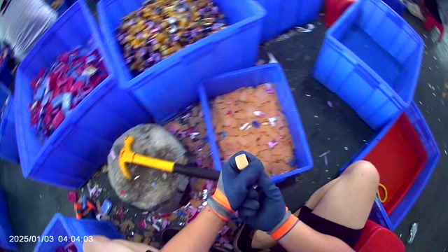 Component Breaking with Hammer